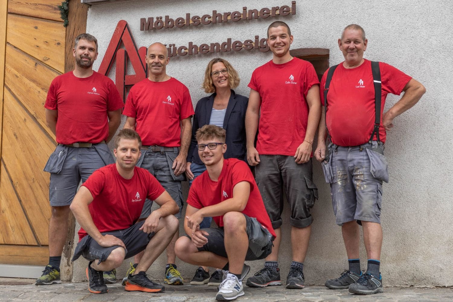 Team_Hettich&Partner_AG Das Teamfoto der Hettich & Partner AG mit allen sieben Mitgliedern