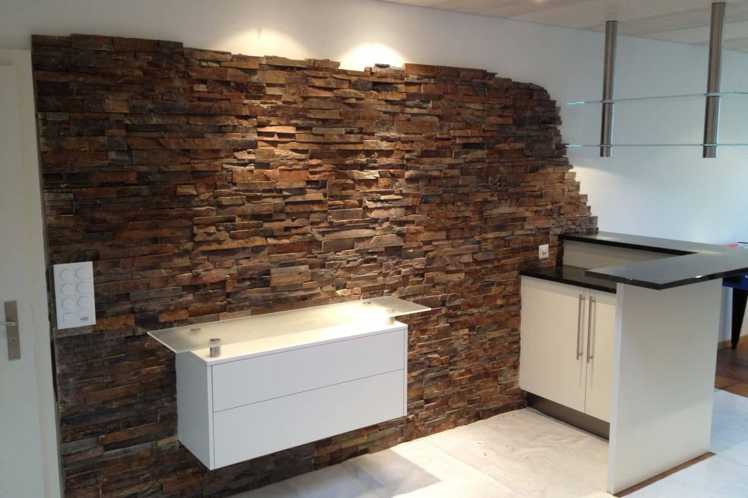 Umbau des Wohnraumes von Hettich & Partner
